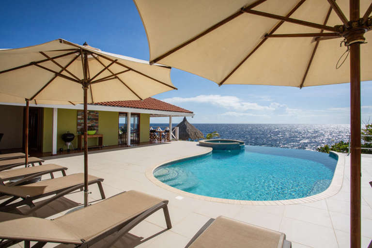 Vacation home Villa Sea Paradise Curacao under the Sun shades