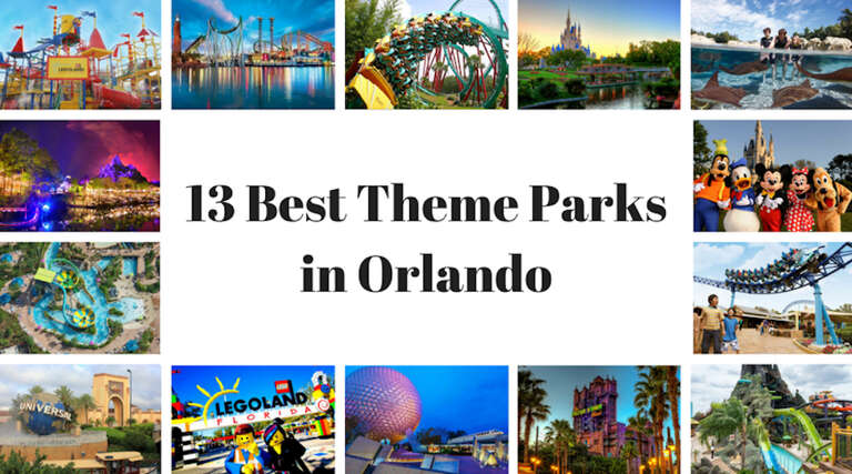 Orlando's Theme Parks are an hour away from the Sanibel