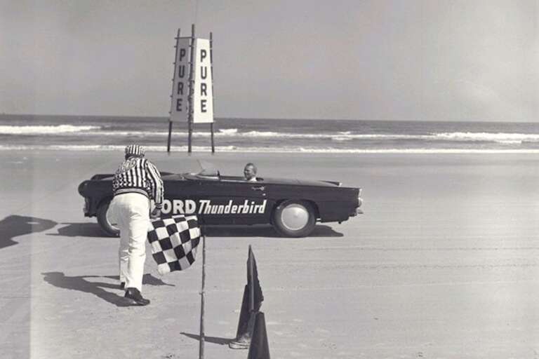 Beach racing - NASCAR - was born at Daytona!  Visit the nearby North Turn museum