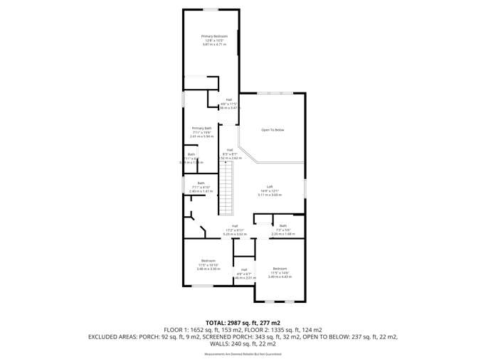 Black And White Building Blueprint Showing Spatial Layout