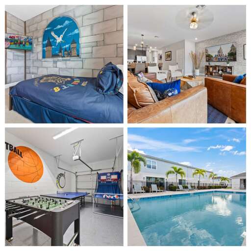 Poolside Retreat at Reunion Resort Steps from the Water & Minutes to Disney