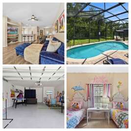 Epic Princess and Villains Hideaway-  Private Pool  Themed Rooms  Near Disney