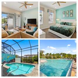 New! Sunset Splash Retreat - Private Pool - Resort Fun Near Disney