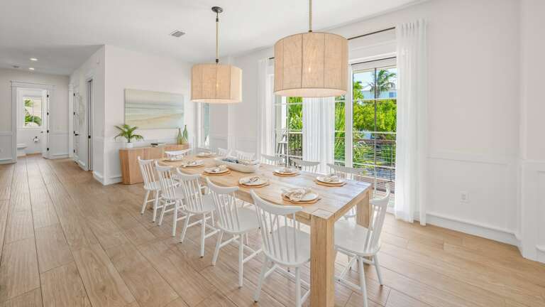 Dining Area - Balcony Access