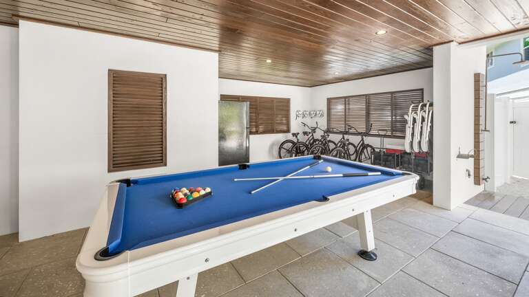 Billards + Beach Equipment