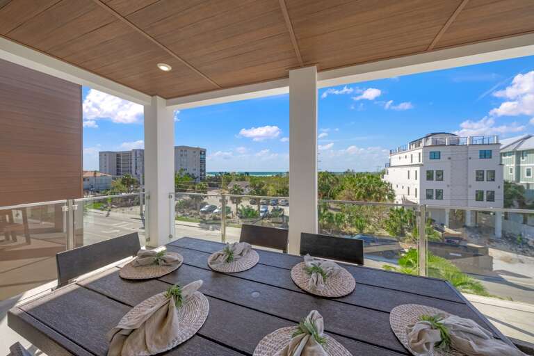 Daytime - 2nd Living Floor Balcony - Outdoor Dining