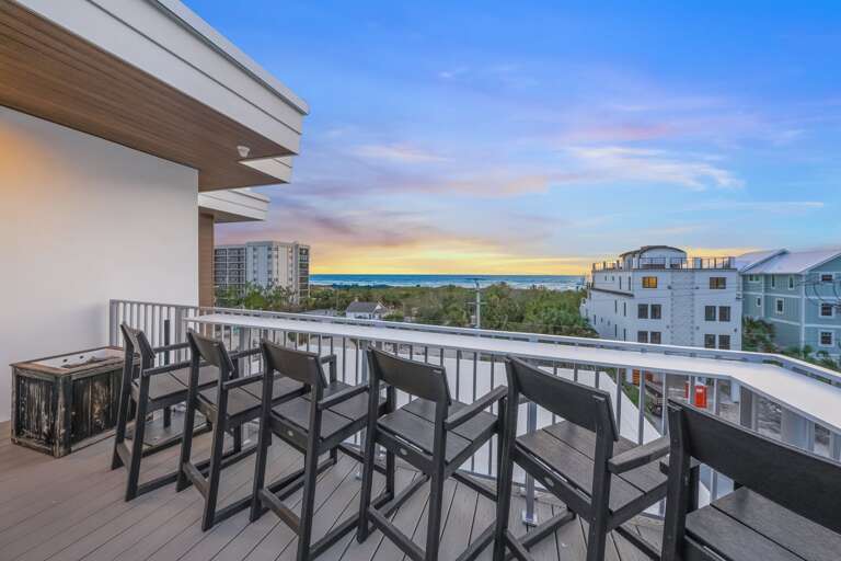 Twilight - Rooftop - High-Top Chairs - Gulf Views