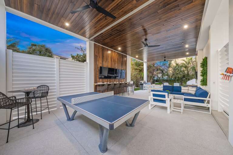 Twilight - Covered Pool Area - Ping Pong - Lounge Area - HD TV