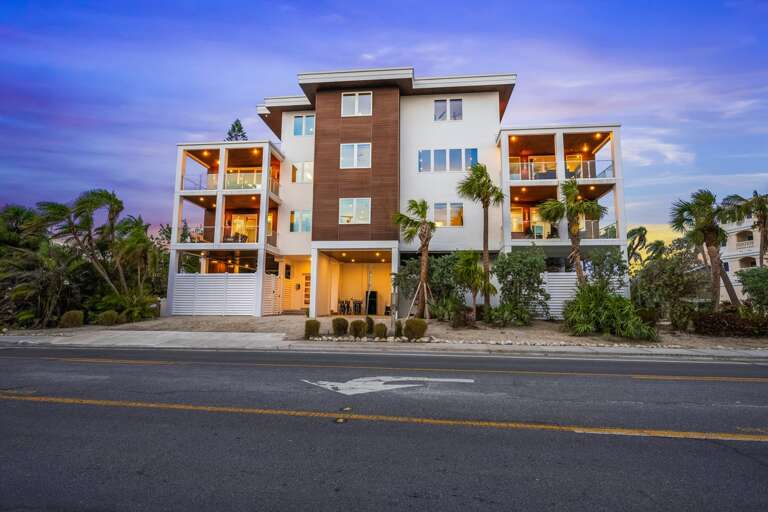 Twilight - Front Elevation - The Rooftop