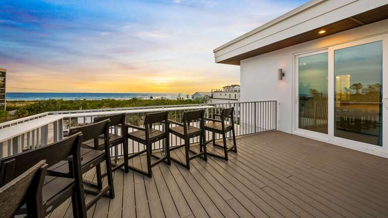 Twilight - Rooftop - High-Top Chairs - Gulf Views