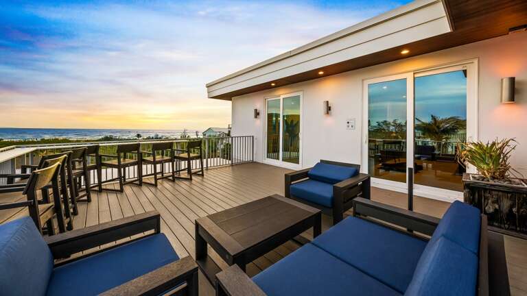 Twilight - Rooftop - Lounge Area - High-Top Chairs - Gulf Views