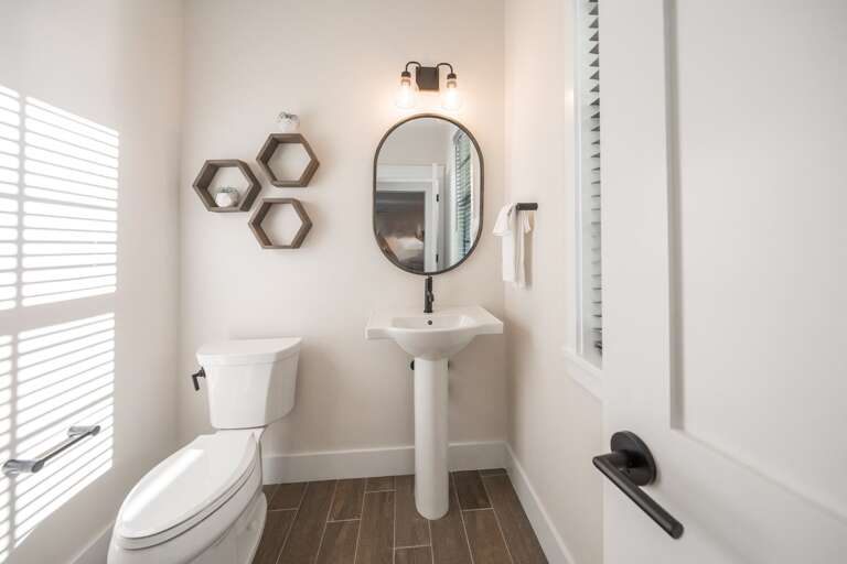 1st Living Level - Half Bathroom off Living Room