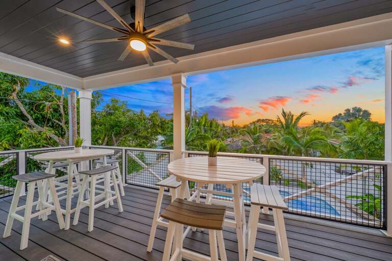 Rear Balcony - Twilight