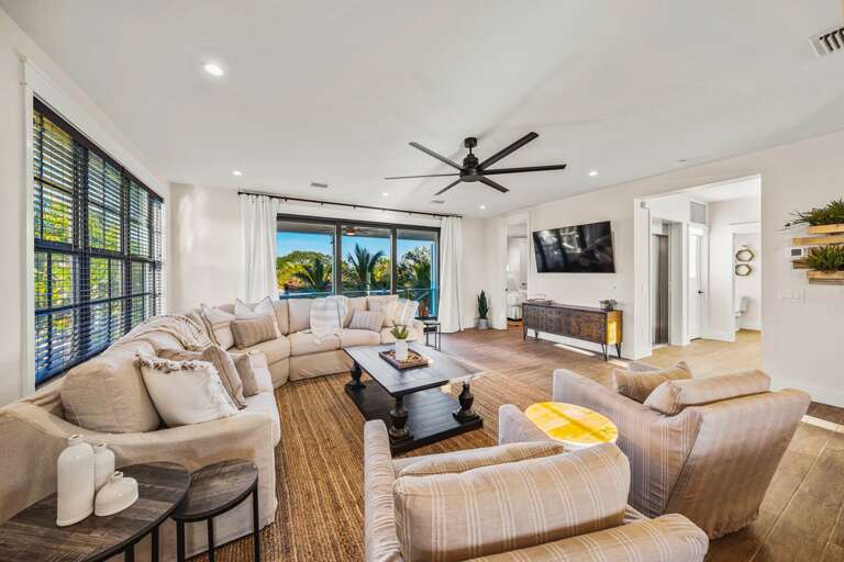 Living Room with Balcony