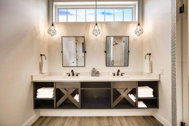 Master Bathroom 1 - Double Vanity