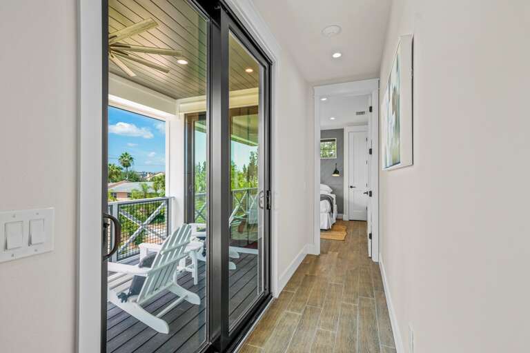 Balcony Access on 2nd Living Level Balcony Access on 2nd Living Level