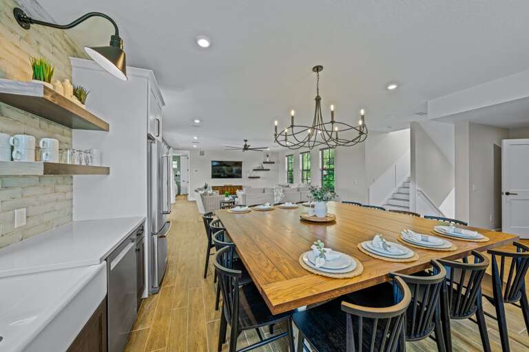 Kitchen, Dining, Living - Open Concept Kitchen, Dining, Living - Open Concept