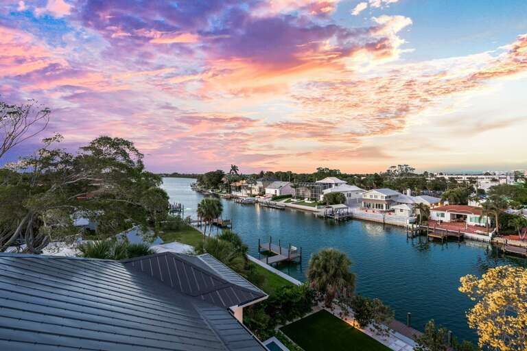 Twilight - Rooftop Views of Bayou and Sarasota Bay Twilight - Rooftop Views of Bayou and Sarasota Bay