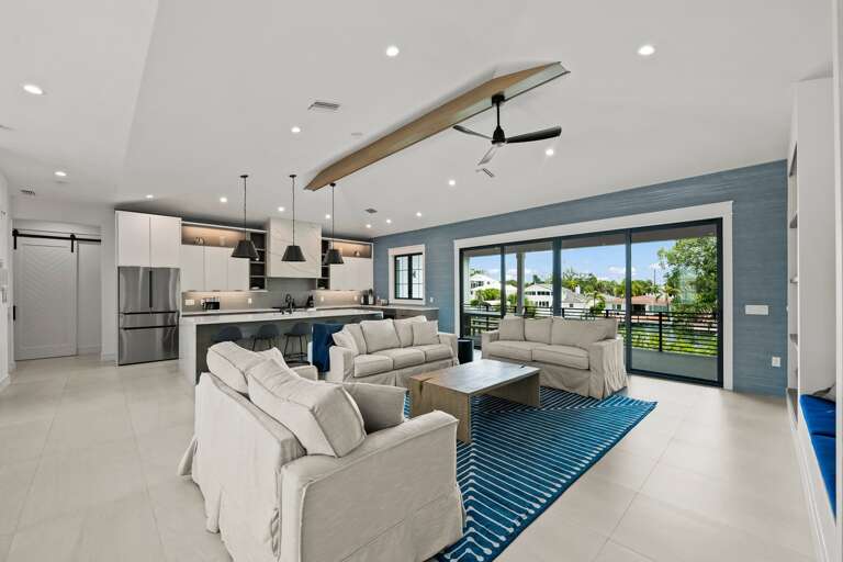 Great Room - Open Floor Plan - Canal Views Great Room - Open Floor Plan - Canal Views