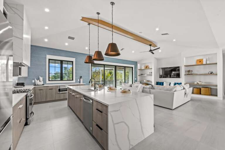 Kitchen - Open and Connected to Living Spaces Kitchen - Open and Connected to Living Spaces