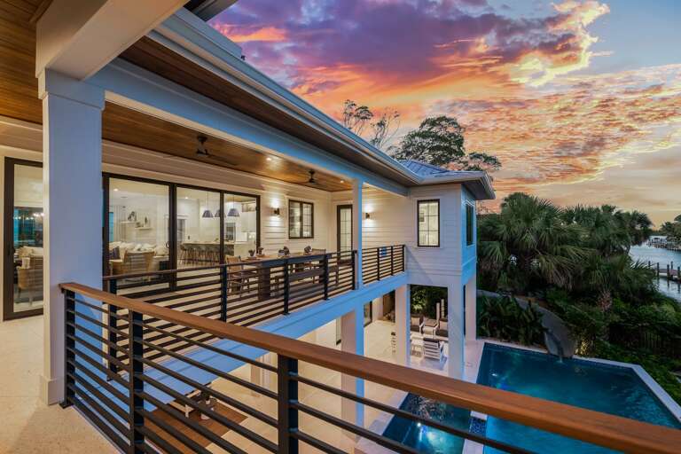 Twilight - Great Room Balcony Twilight - Great Room Balcony