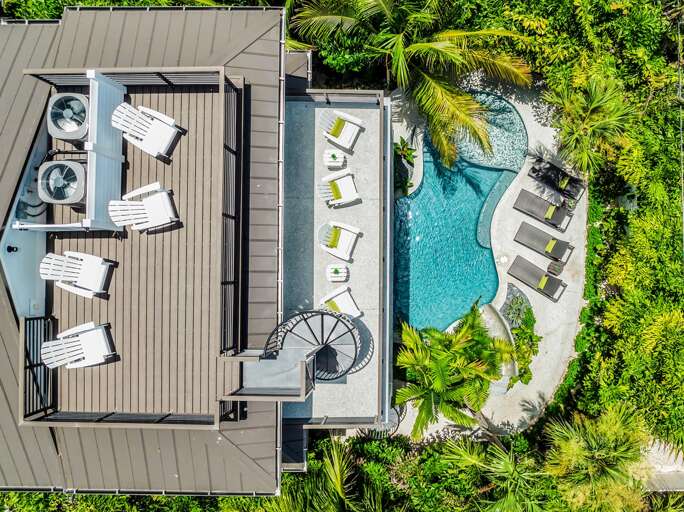 Drone - Resort Style Pool w/ Waterslide