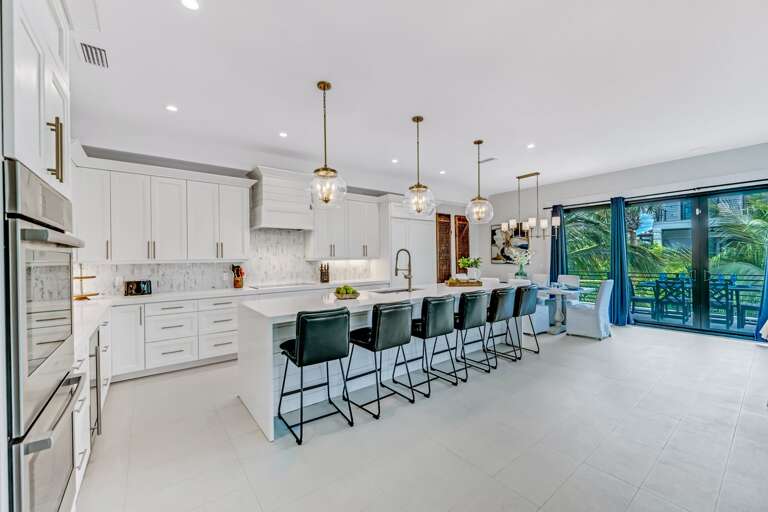 Open Floor Plan - Dinning and Kitchen Area