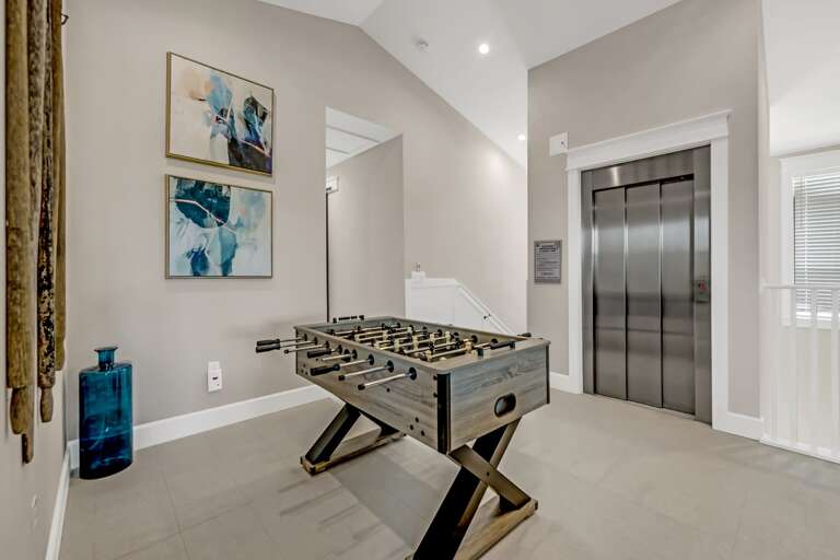 2nd Living Level - Club Room - Foosball