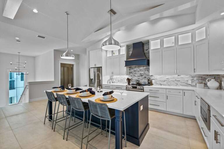 Kitchen - Fully Stocked and Amazing Views