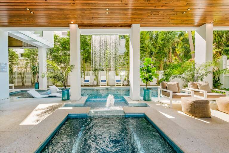 Covered Pool Area - Lounge Area - (2)Large HDTV's Covered Pool Area - Lounge Area - (2)Large HDTV's