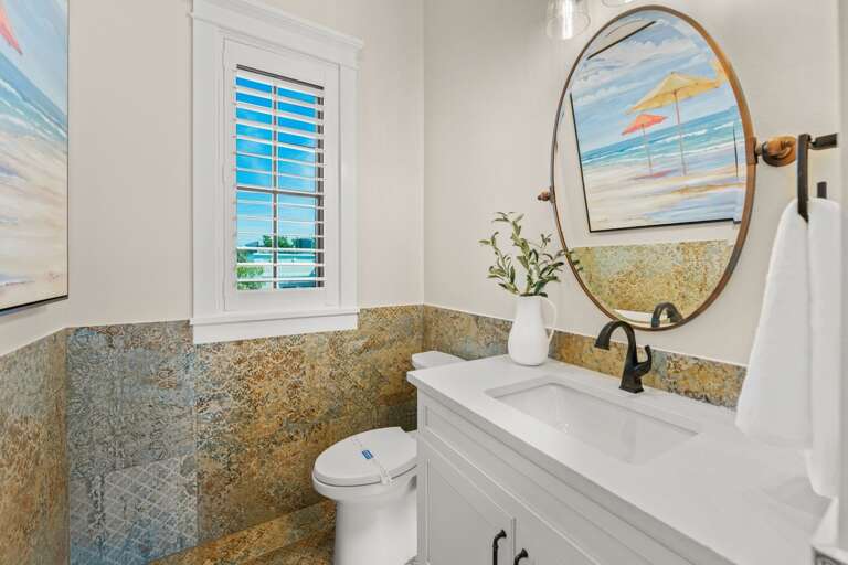 1st Living Level - Half Bath