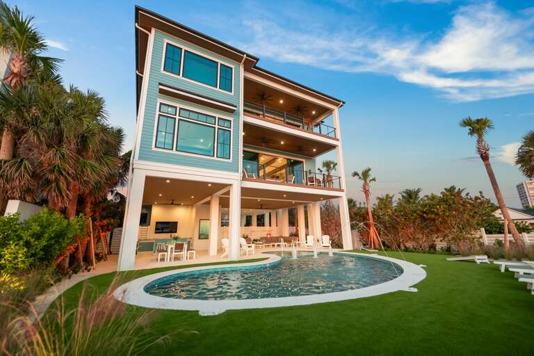 Twilight - Rear Elevation - Sunset Blue