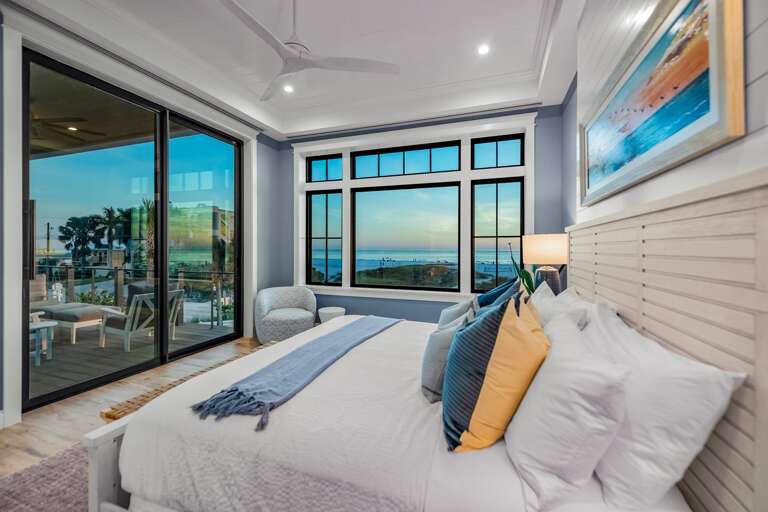Twilight - Master Bedroom - Wake up to these Gulf Views every day of your Vacation!