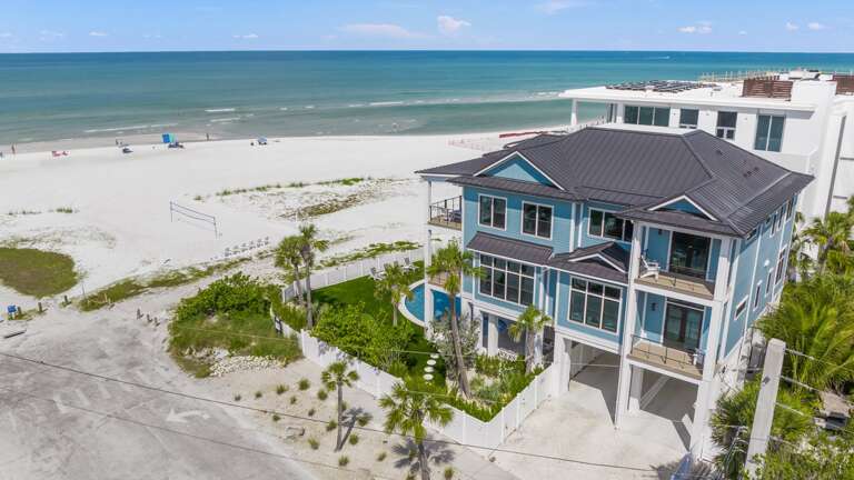 Daytime Drone - Sunset Blue - Direct Beach Access