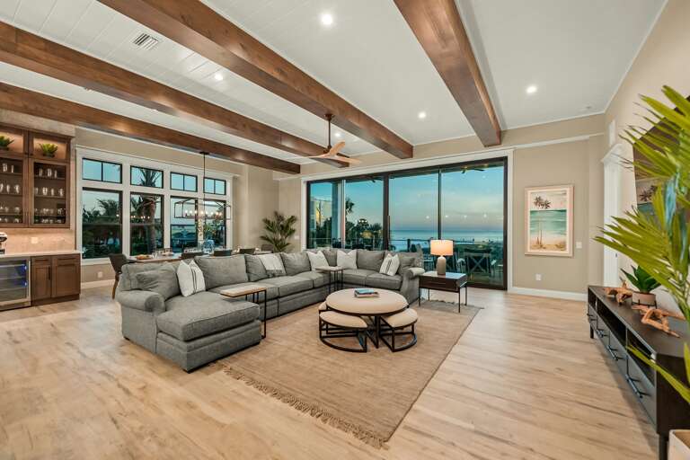 Twilight - Great Room - Open Floor Plan - Balcony Access - Gulf Views