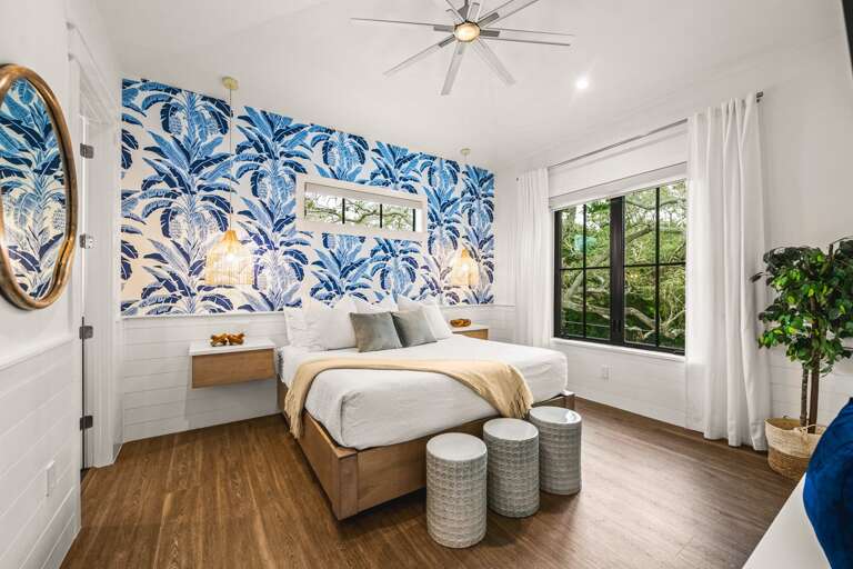 Bedroom 4 - King Size Bed and En-Suite Bathroom.