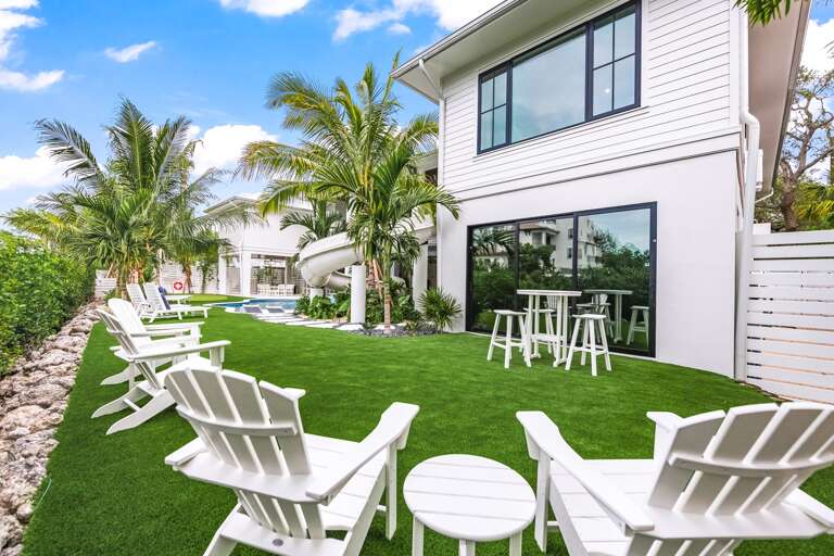 Rear Elevation - Backyard Lounging Space w/ Club Room Access.