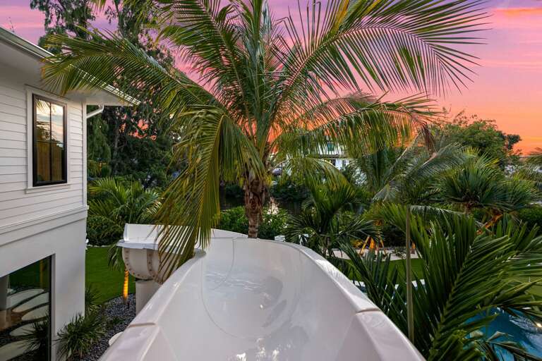 Twilight - Waterslide Access - 1st Living Level Balcony.