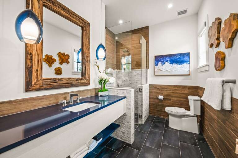 Bedroom 4 - En-Suite Bathroom - Large Walk-in Shower.