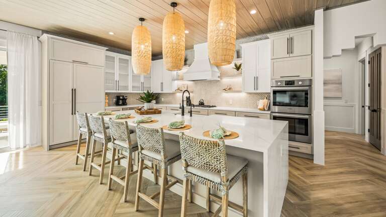 Kitchen - Oversized Refrigerator - (2) Dishwashers, Double Ovens, & Large Gas Stove - Balcony Access