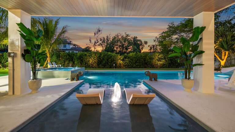 Twilight - Covered Pool Area - Oversized Spa - Resort Style Pool