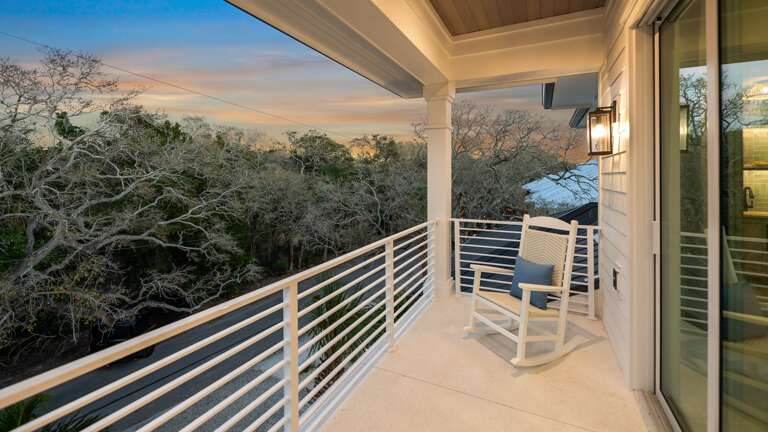 Twilight - 2nd Living Level Front Balcony