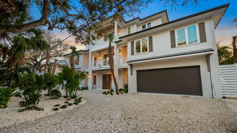 Twilight Front Elevation - Siesta Sun Sets