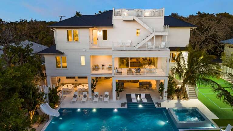 Siesta Sun Sets - 7 Bedroom Waterfront Siesta Key Luxury Vacation Home - Sleeps 18