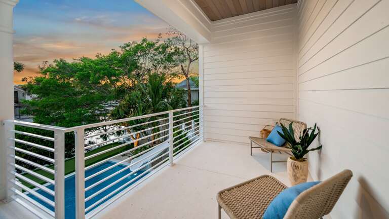 Twilight - Second Living Level Balcony