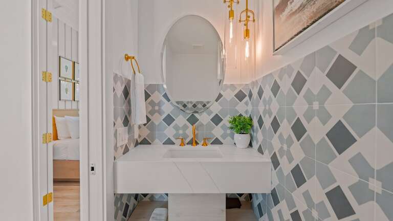 2nd Living Level Half Bath 2nd Living Level Half Bath