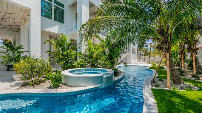Resort Style Pool w/ Slide and Oversized Spa Resort Style Pool w/ Slide and Oversized Spa