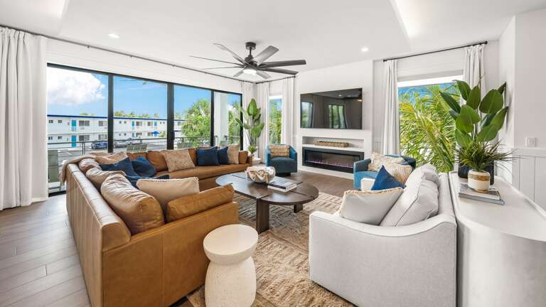 1st Living Level - Great Room - Open Floor Plan - Balcony Access - Gulf Views 1st Living Level - Great Room - Open Floor Plan - Balcony Access - Gulf Views