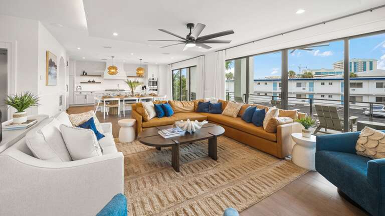 1st Living Level - Great Room - Open Floor Plan - Balcony Access - Gulf Views 1st Living Level - Great Room - Open Floor Plan - Balcony Access - Gulf Views