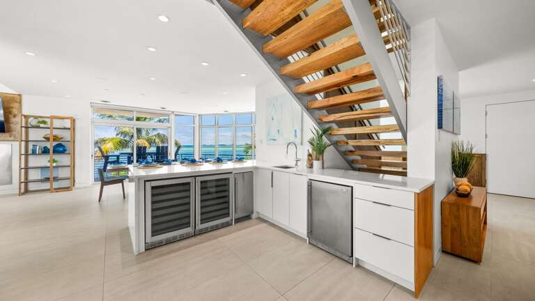 Wet Bar - Additional Dry Storage and Refridgeration